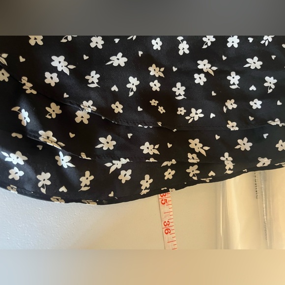 Fall dress, office wear, size large, drawstring waist. Long sleeve midi length - Picture 13 of 14